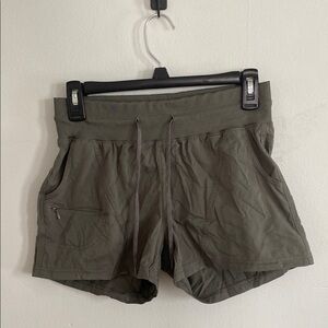 Olive Green Women's Shorts